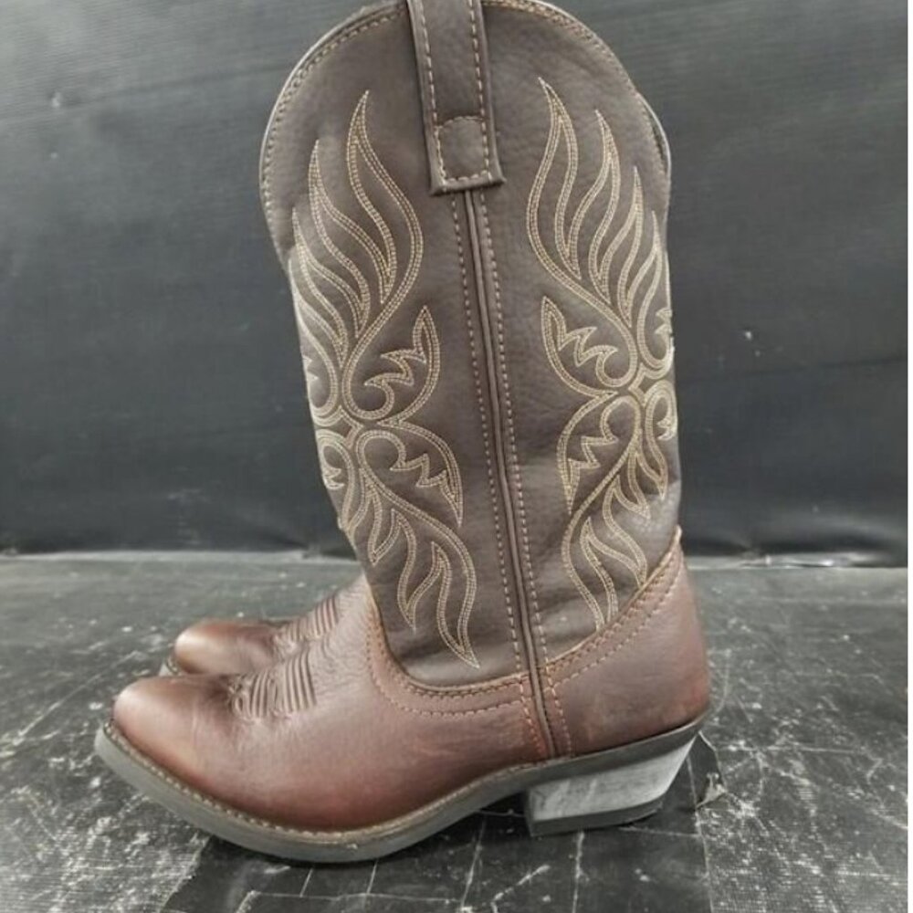 Laredo Womens Kelli 5752 Brown Embroidered Cowgirl Western Boot Size US 7W - Picture 4 of 10
